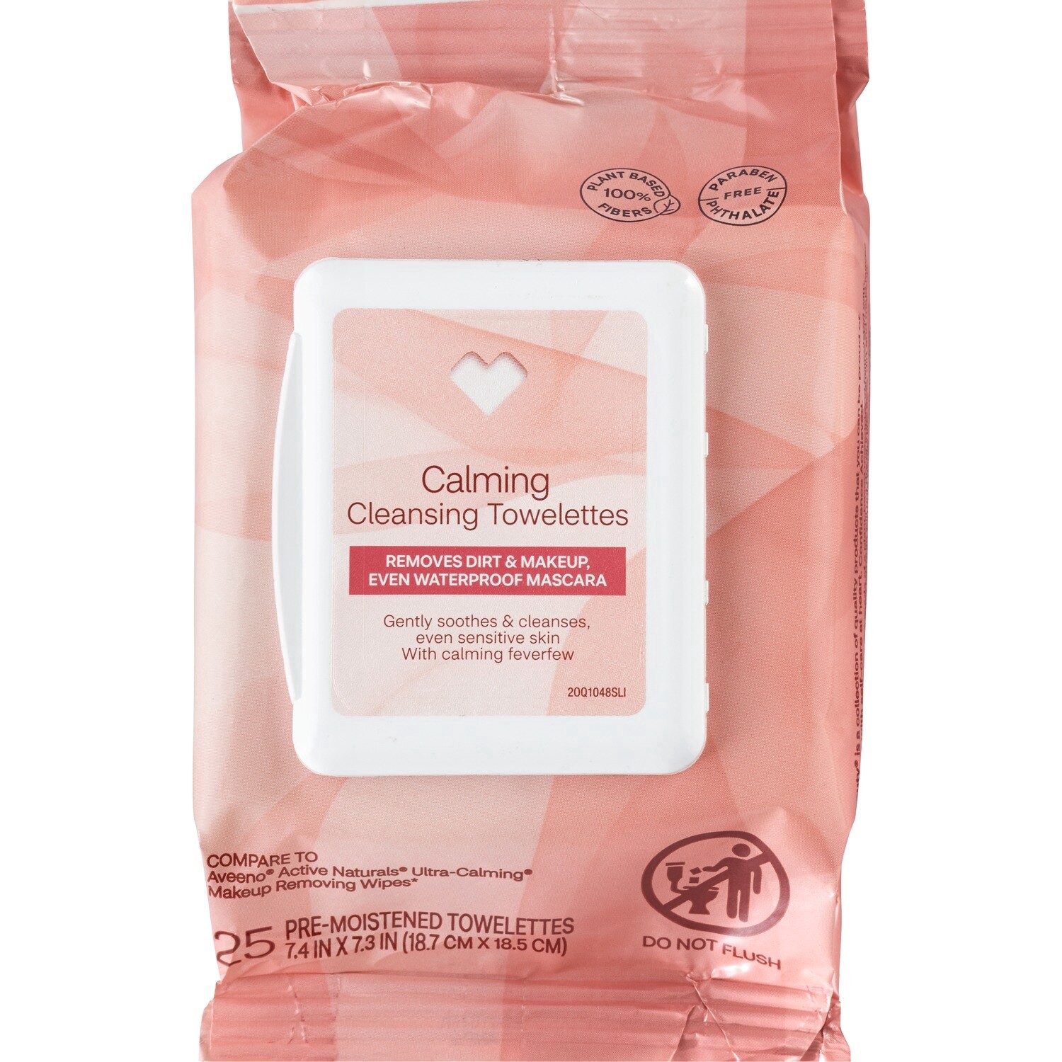 slide 1 of 1, CVS Beauty Calming Cleansing Towelettes, 25/Pack, 1 ct