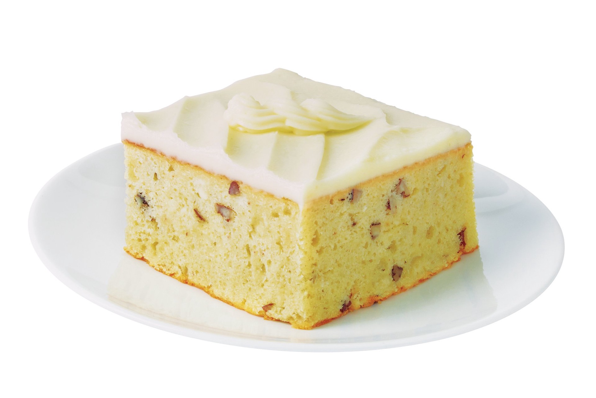 slide 1 of 1, H-E-B Bakery Italian Cream Cake Slice, 1 ct