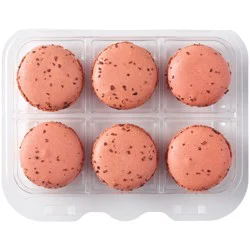 H-E-B Bakery Dark Chocolate Macaron Cookies