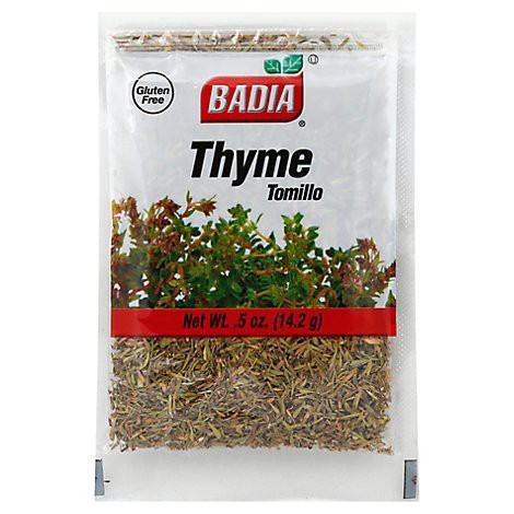 slide 1 of 1, Badia Thyme - 0.5 Oz, 0.5 oz