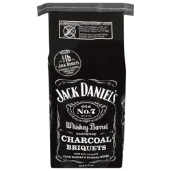Jack Daniel's Whiskey Barrel Hardwood Charcoal Briquets 8 lb