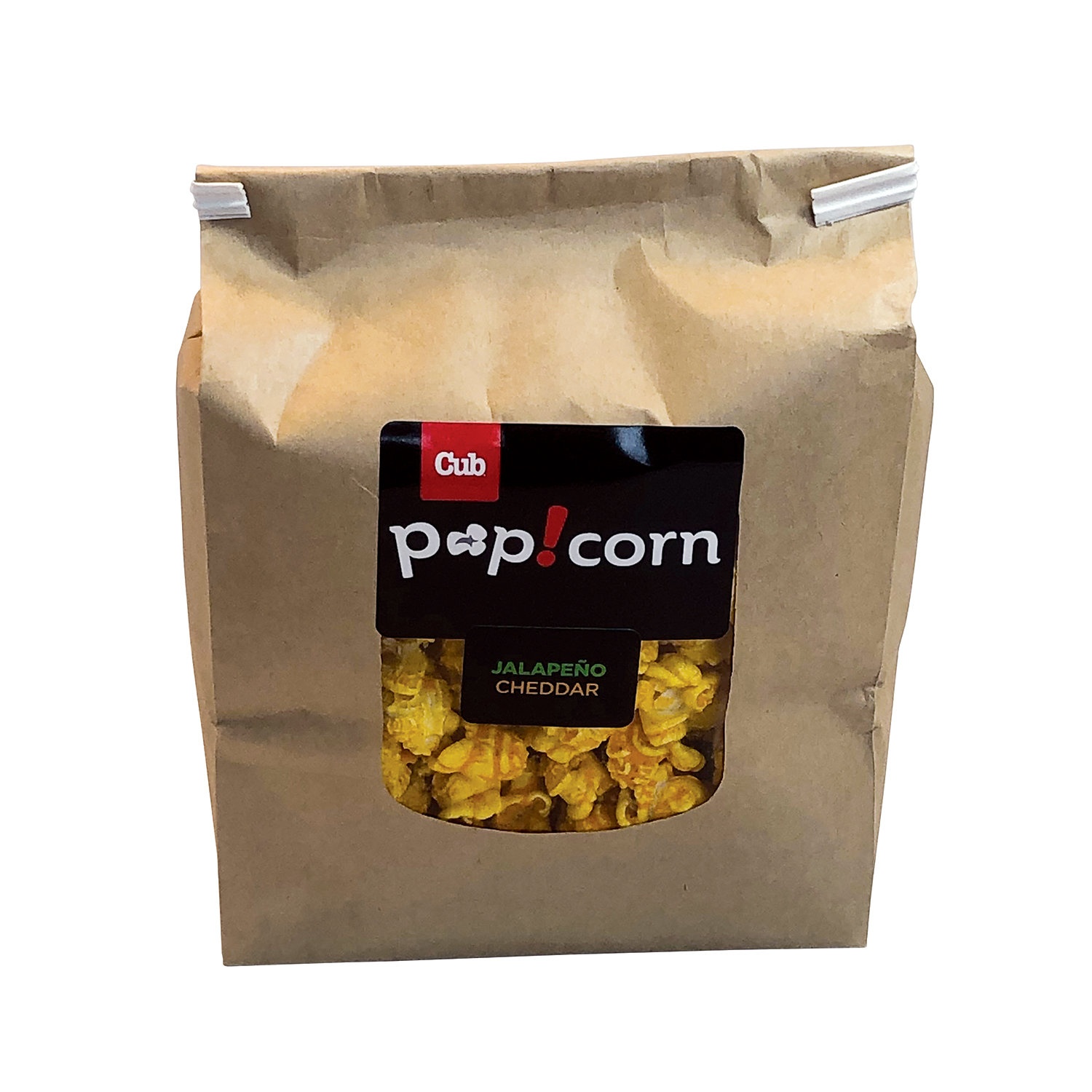 slide 1 of 1, Cub Small Window Bag Jalapeno Cheddar, 4 Ounce, 4 oz