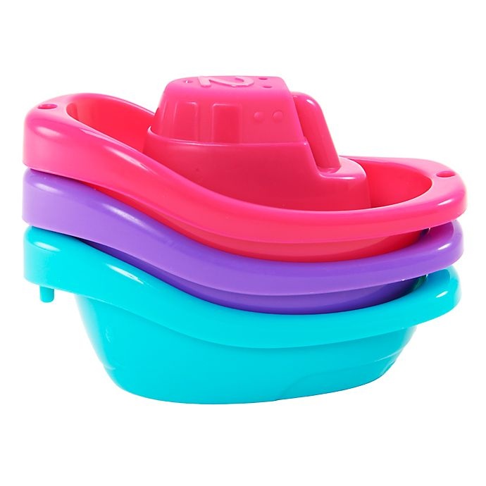 slide 2 of 5, Munchkin Little Boat Train Bath Toy, 3 ct