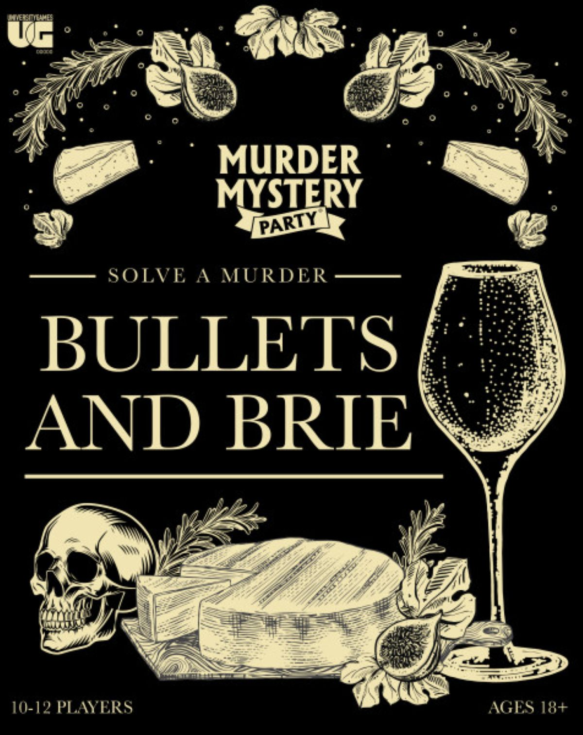 slide 1 of 5, University Games Bullets and Brie Game, 1 ct