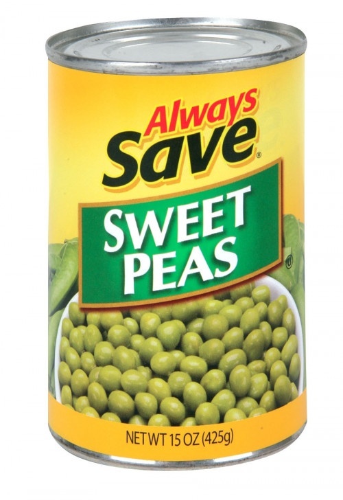 slide 1 of 1, Always Save Sweet Peas, 15 oz