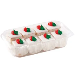 H-E-B Bakery Petit Four Almond Cake Bites