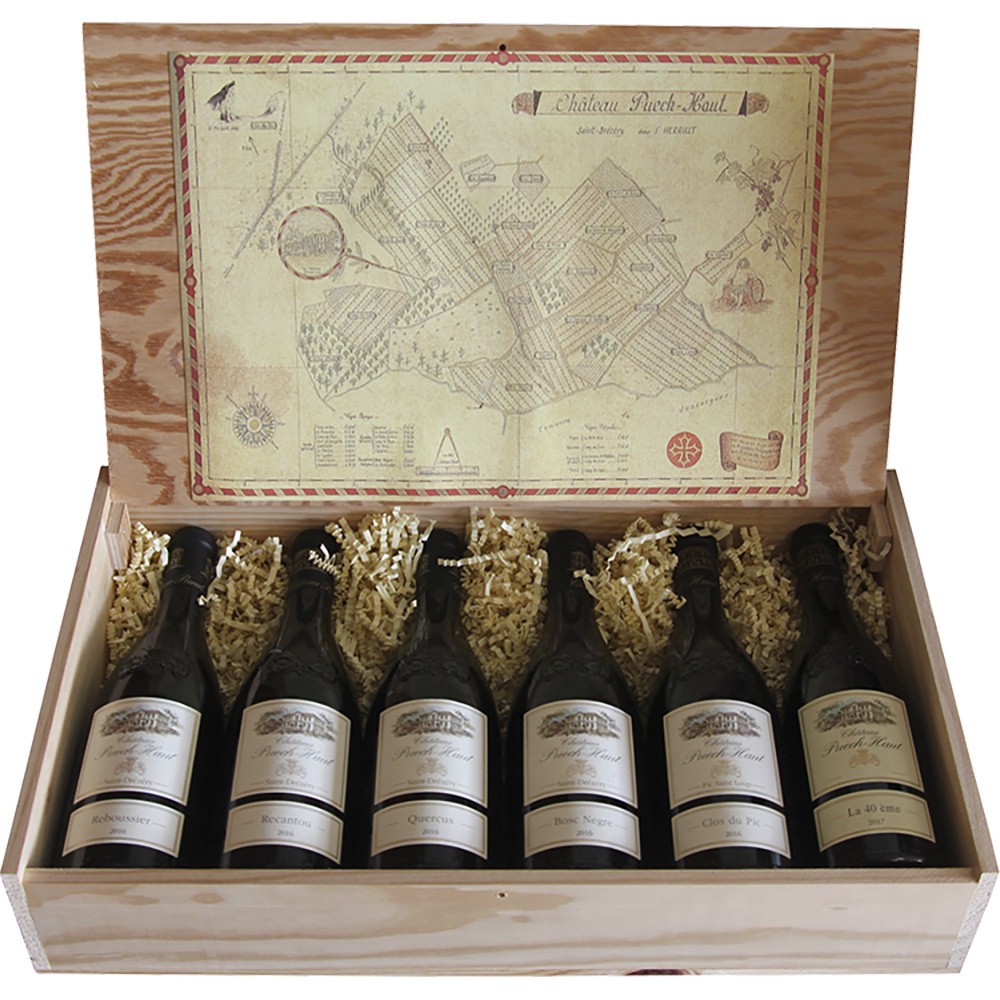 slide 1 of 1, Puech-Haut Les Parcellaires Single Vyd Mixed, 750 ml