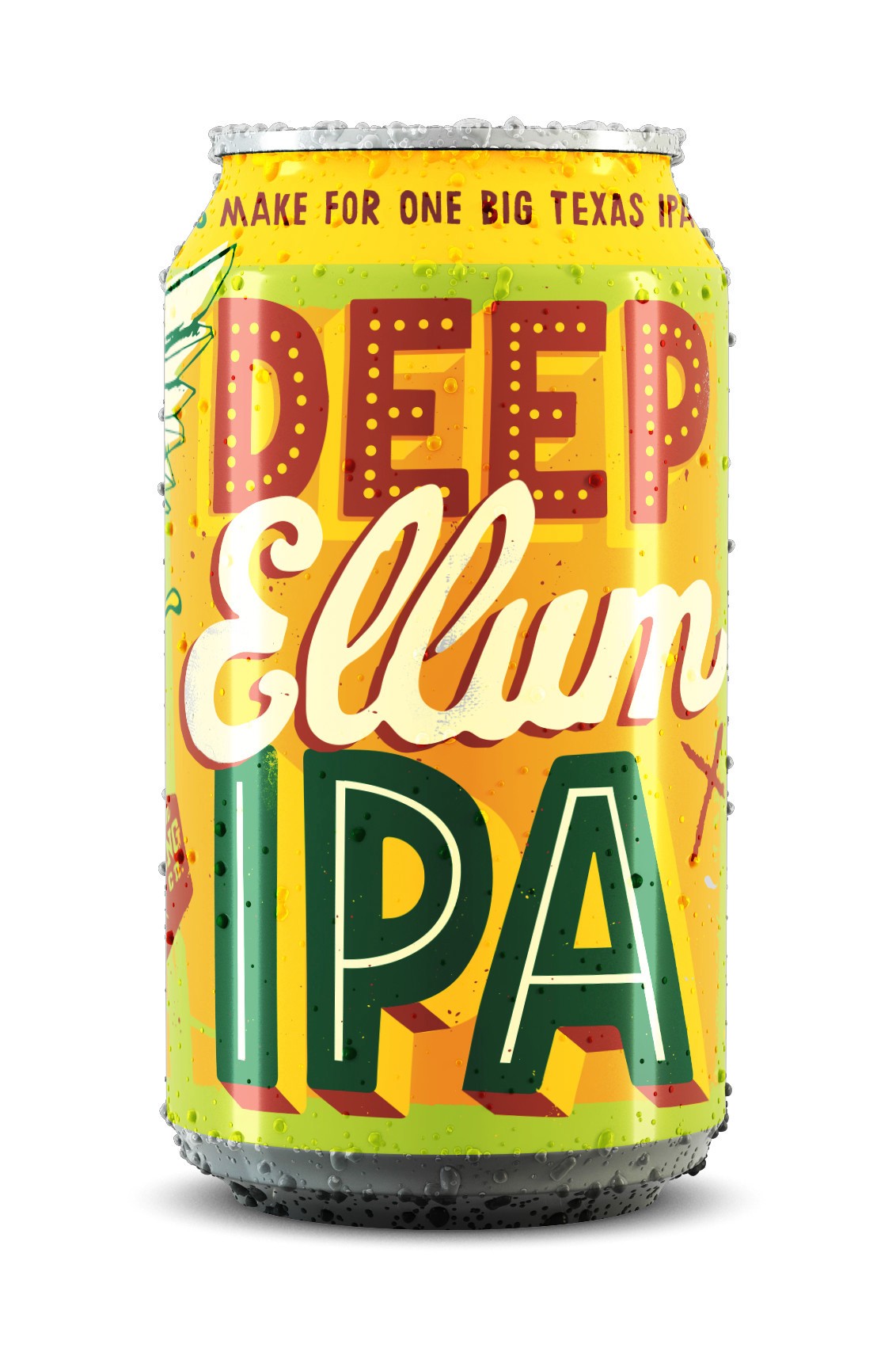 slide 2 of 7, Deep Ellum Brewing IPA IPA Craft Beer, 12 fl oz 12 Pack Cans, 7.0% ABV, 12 ct; 12 oz