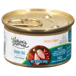 Nature's Promise Grain Free Chicken Recipe Adult Wet Cat Food