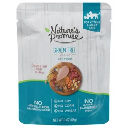 Nature's Promise Grain Free Chicken & Beef in Gravy Wet Cat Food