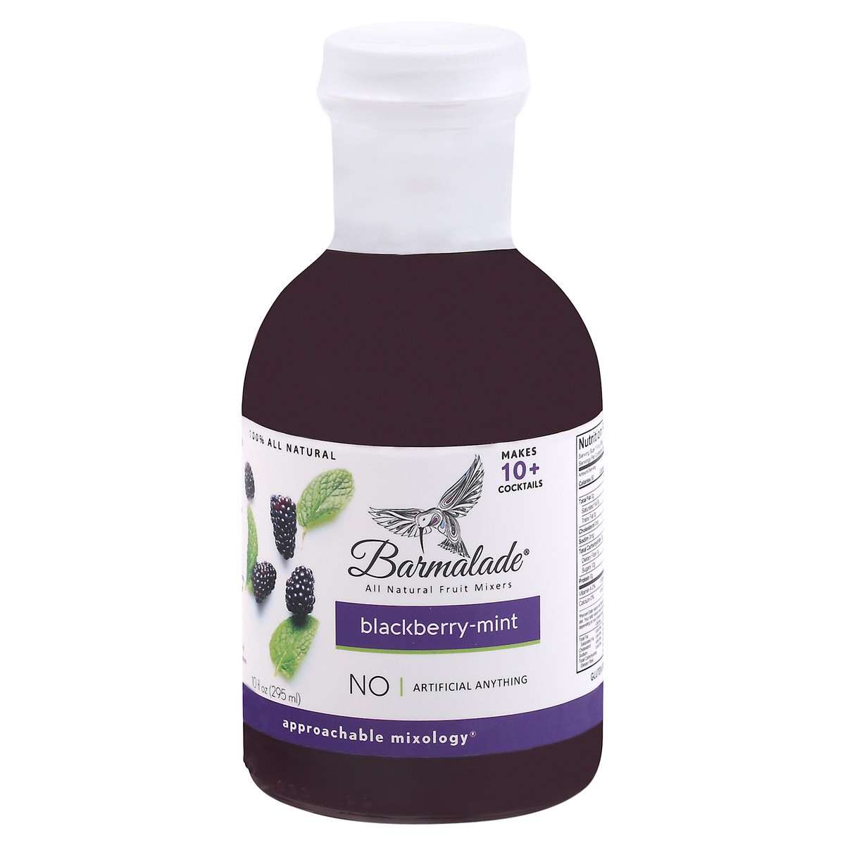 slide 12 of 12, Barmalade Blackberry-Mint Fruit Mixers - 10 fl oz, 10 fl oz