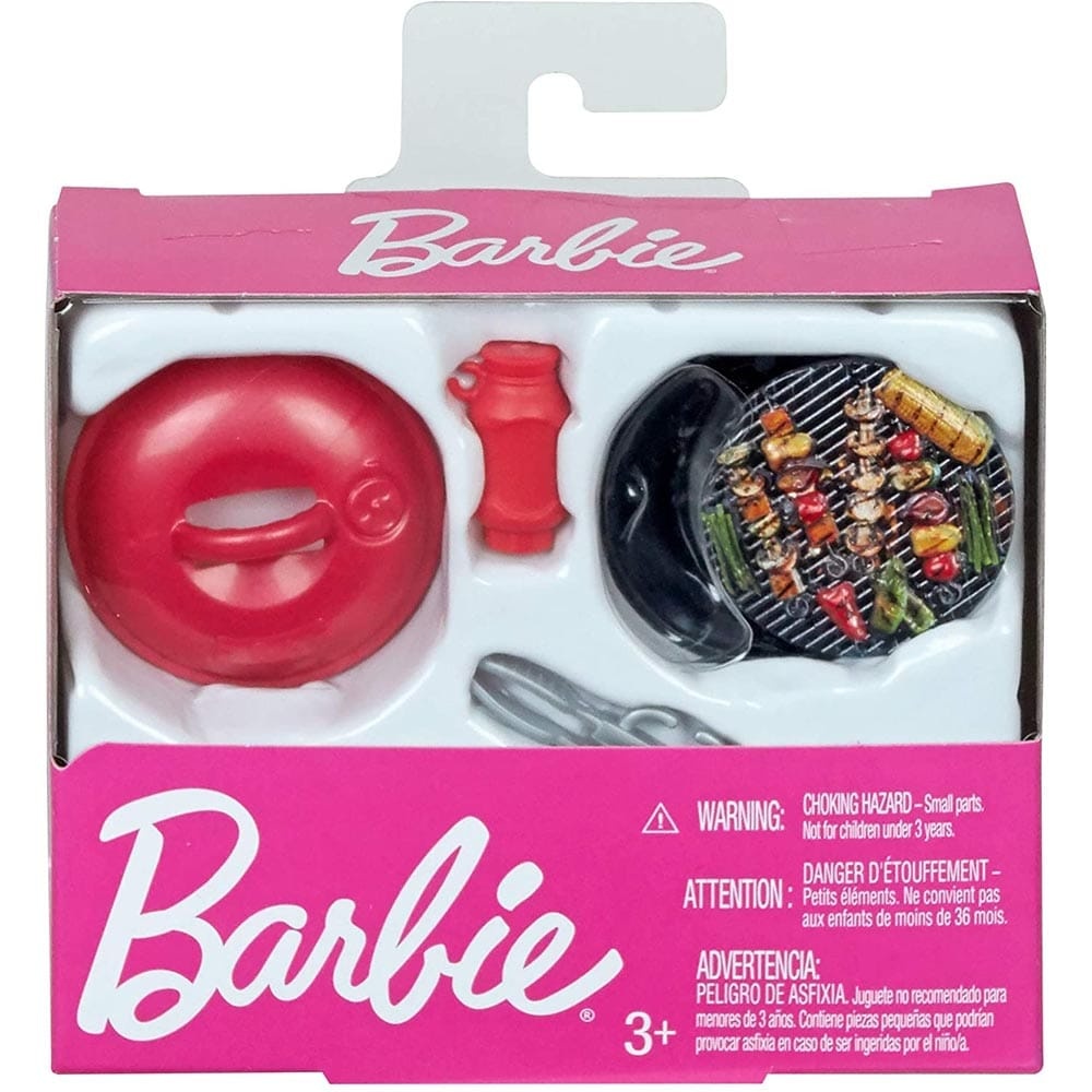 slide 1 of 1, Barbie Accessory Pack, 4 Pieces, With Barbecue Accessories, Ghl83, 1 ct