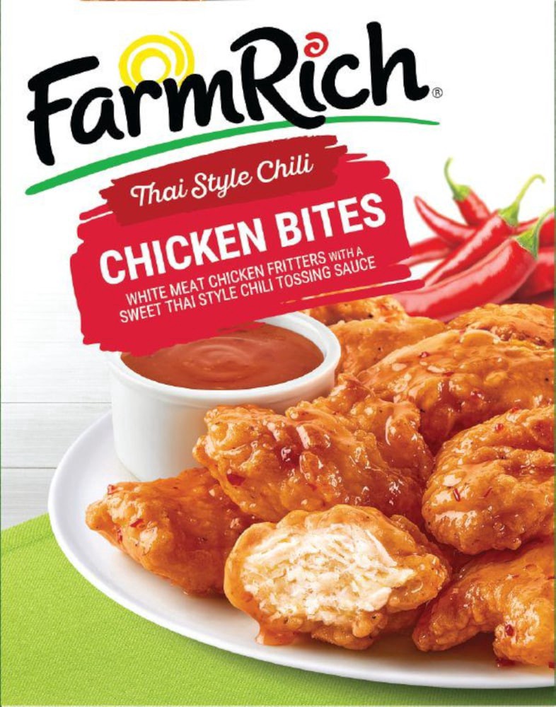 slide 1 of 1, Farm Rich Thai Style Chili Chicken Bites 15 oz, 15 oz