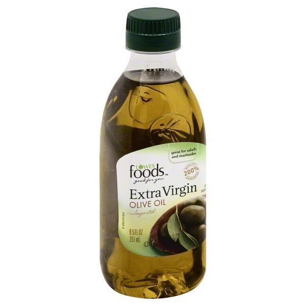 slide 1 of 1, Lowes Foods Olive Oil Extra Virgin, 8.5 oz