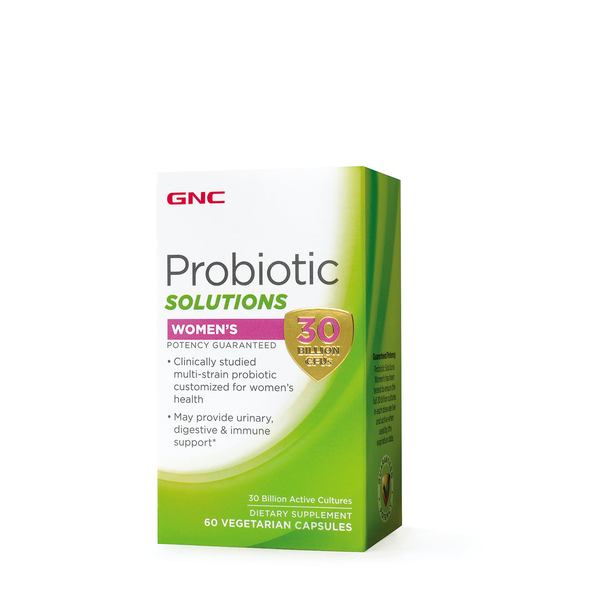 slide 1 of 1, GNC Probiotic Solutions - Women's - 30 Billion CFUs, 60 ct