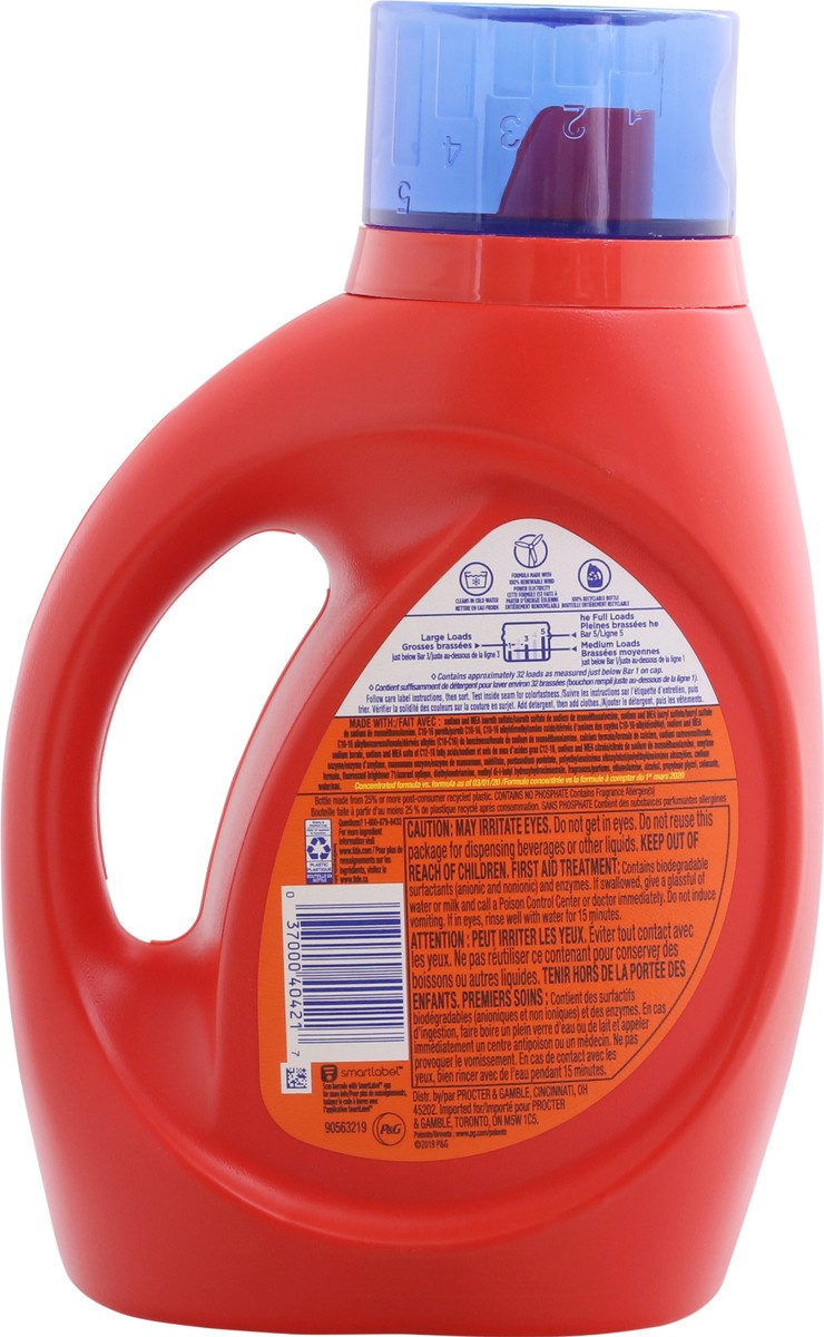 slide 8 of 12, Tide Clean Breeze Detergent 1.36 lt, 46 fl oz