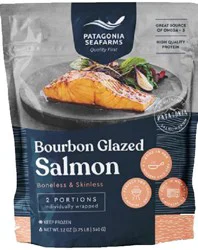 Patagonia Bourbon Glazed Salmon Portions