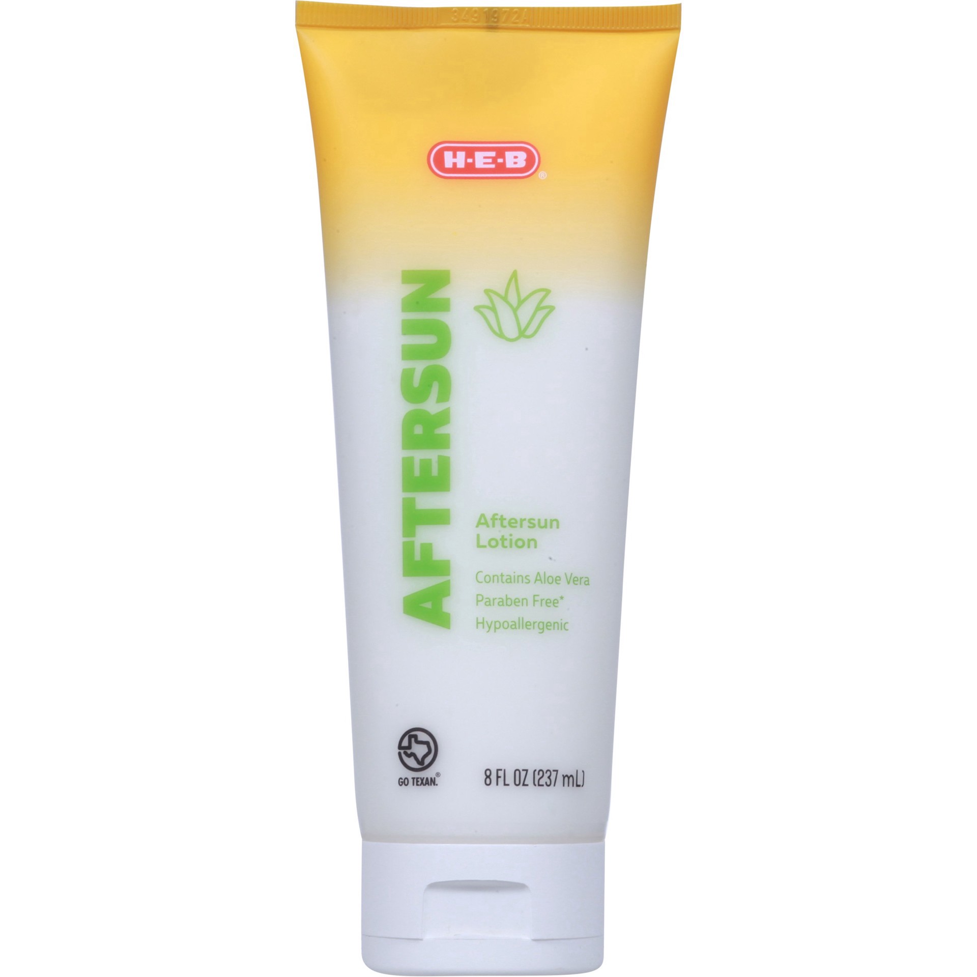 slide 1 of 1, H-E-B Aloe Vera Aftersun Lotion, 8 oz