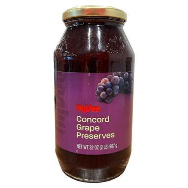 slide 1 of 1, Hy-Vee Preserve Grape Jelly, 32 oz