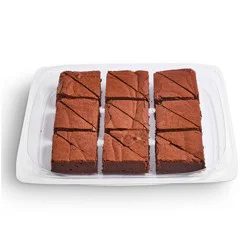 H-E-B Bakery Small Party Tray - Uniced Gourmet Brownies