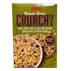 Hy-Vee Cereal, Crunchy Raisin