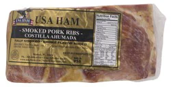 Smoked Pork Spareribs