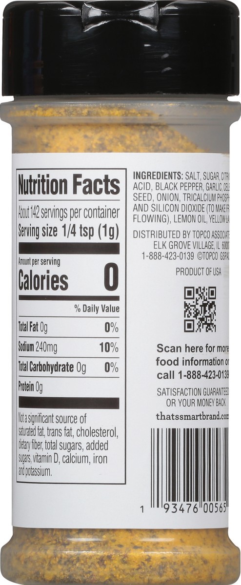 slide 12 of 13, That's Smart! Lemon Pepper Seasoning 5 oz, 5 oz