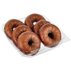 H-E-B Bakery Blueberry Flavored Glazed Cake Donuts