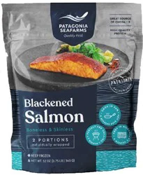 Patagonia Seafarms Blackened Salmon Portions