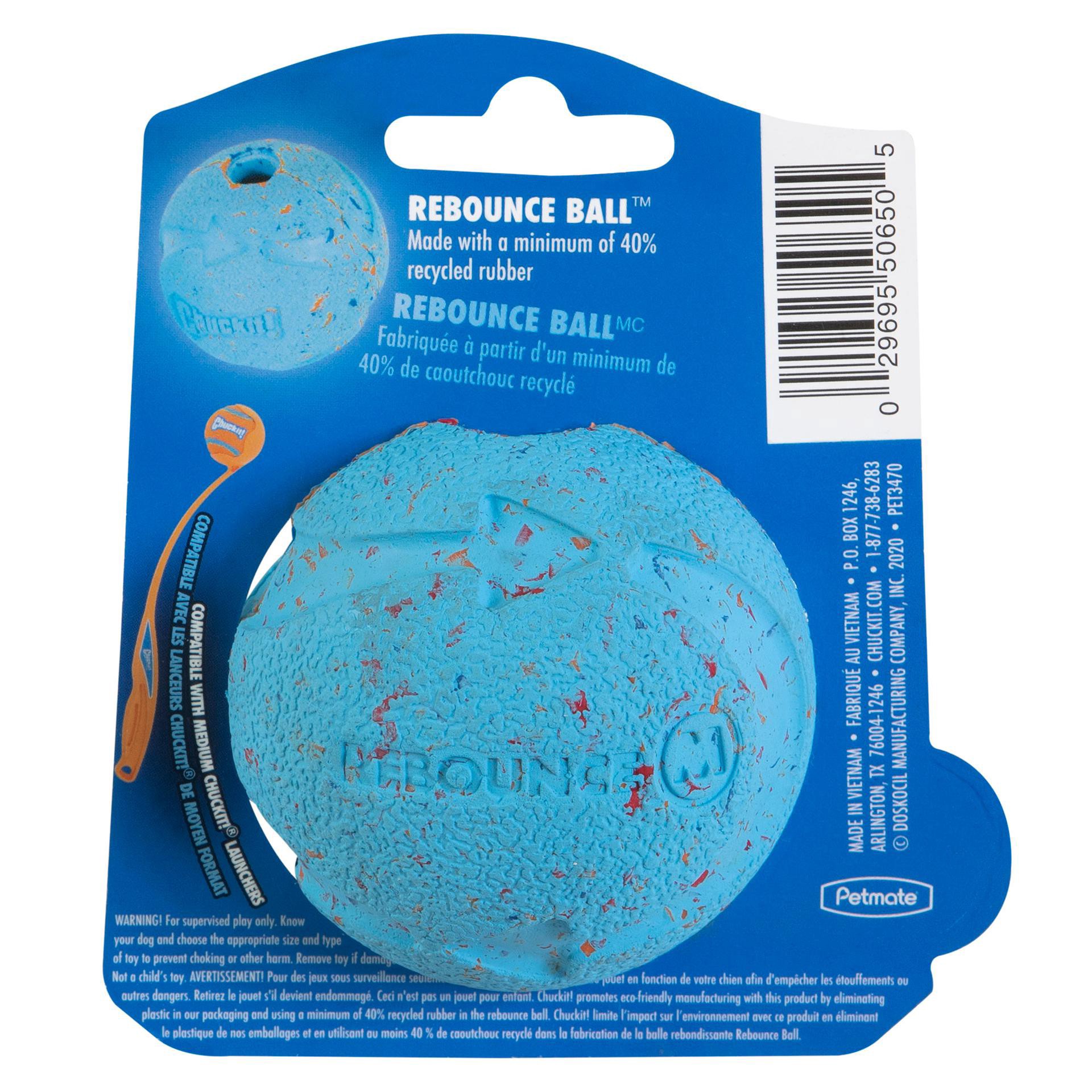slide 4 of 5, Chuckit! Rebounce Ball Dog Toy, 1 ct