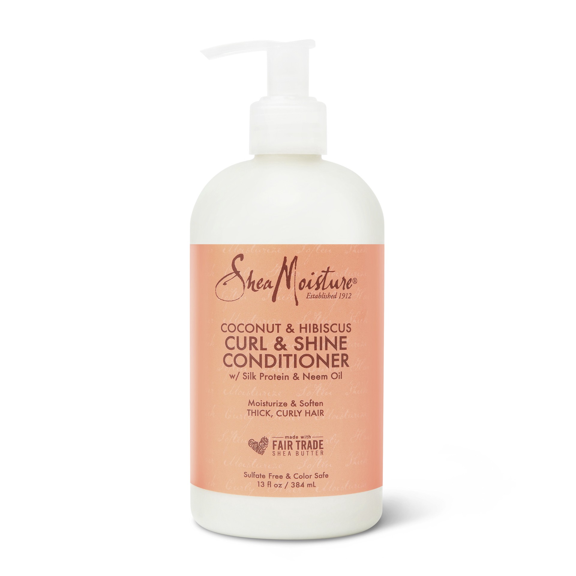 slide 1 of 9, SheaMoisture Curl & Shine Conditioner Coconut & Hibiscus,, 13 oz, 13 oz