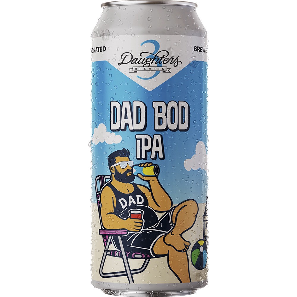 slide 1 of 1, 3 Daughters Brewing Dad Bod Dipa, 4 ct; 16 oz