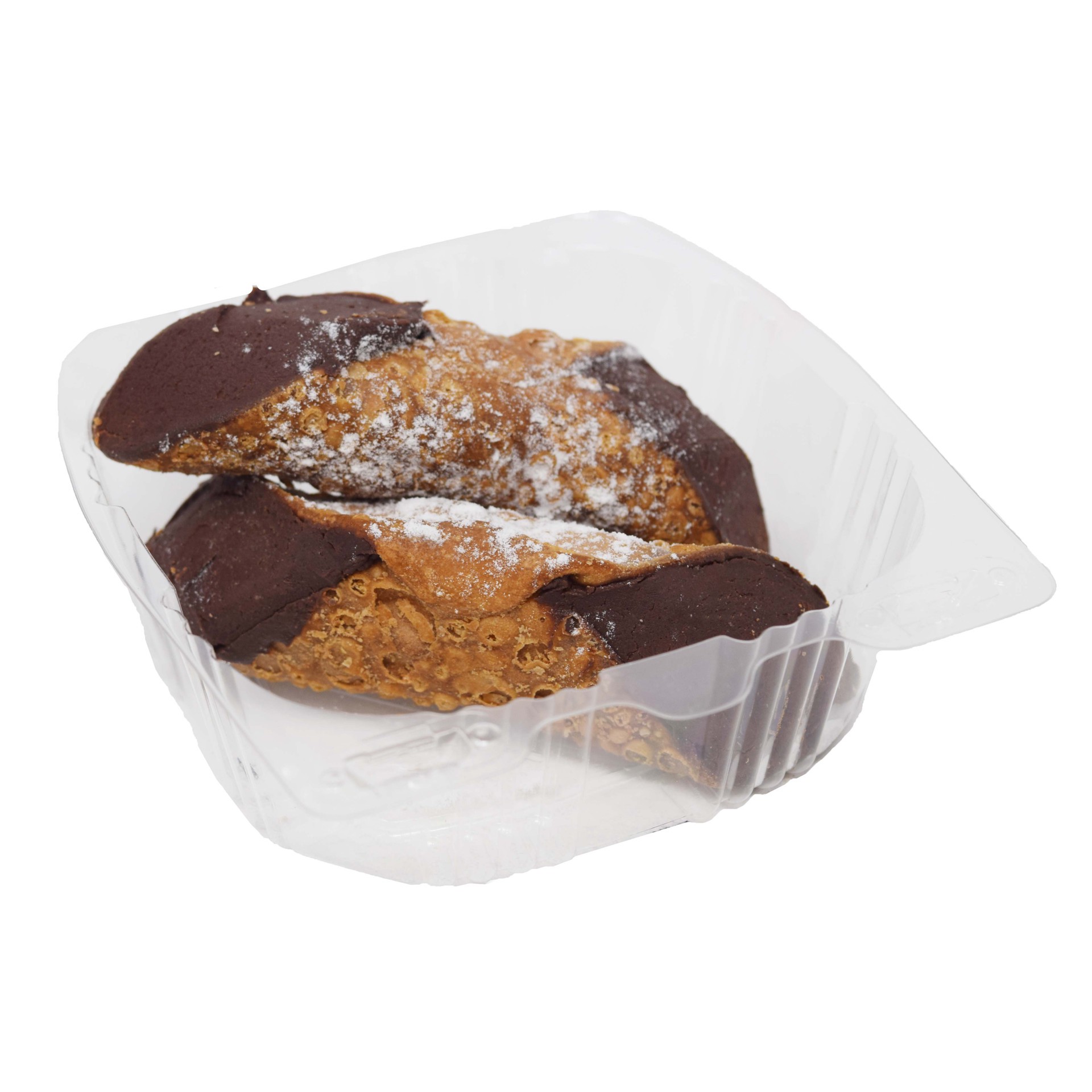 slide 1 of 1, H-E-B Bakery Chocolate Cannoli Pastries, 2 ct