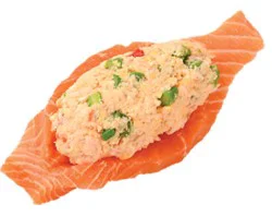 Salmon Stuffed Portion Asparagus & Feta 5 Oz 1 Count - Each