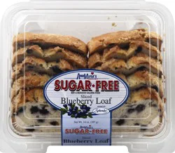 Ann Marie's Loaf, Sugar Free, Blueberry, Sliced