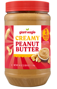 slide 1 of 1, Ge Creamy Peanut Butter, 40 oz