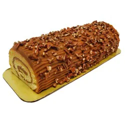H-E-B Bakery Cajeta Pecan Cake Roll Log