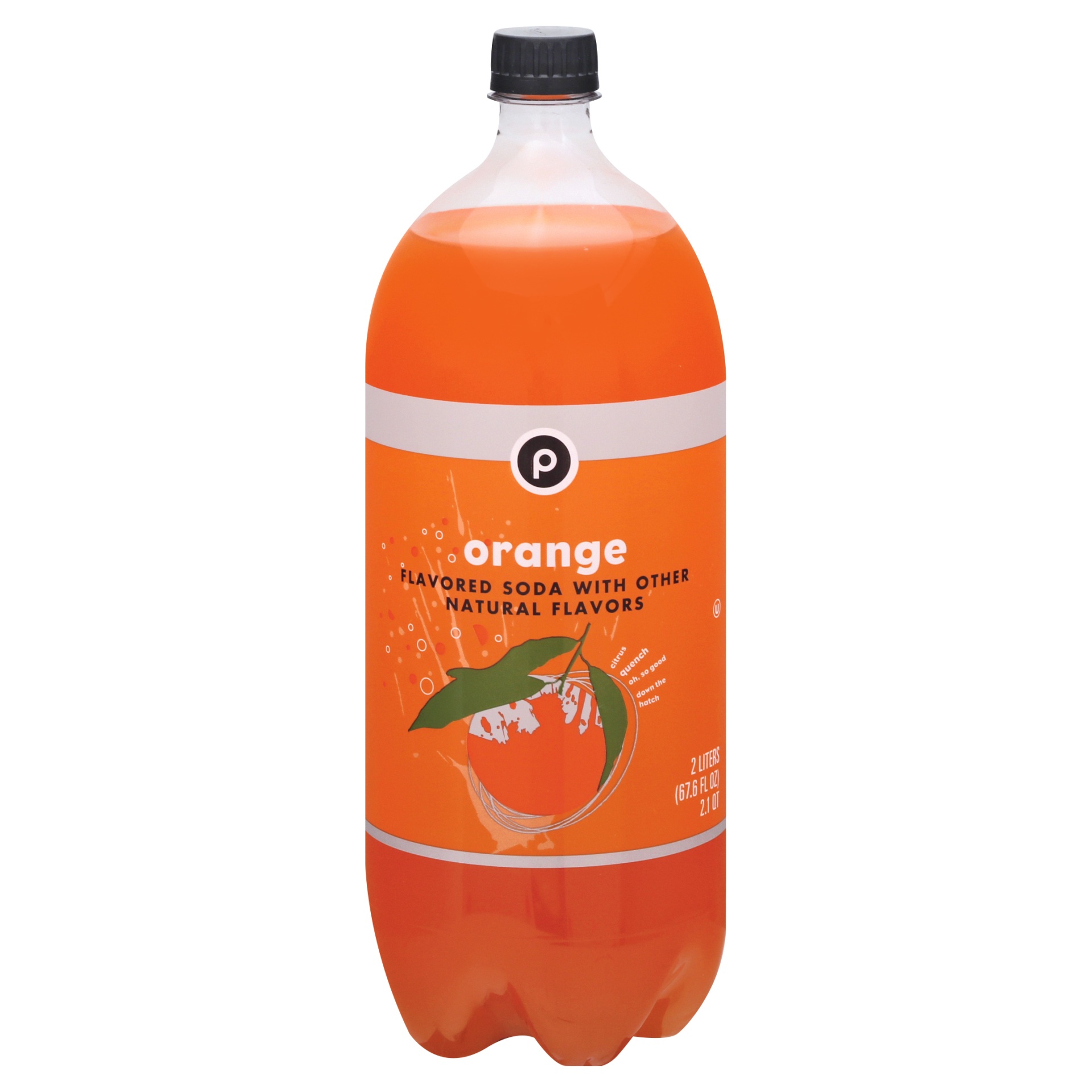 slide 1 of 1, Publix Orange Soda - 2 liter, 2 liter
