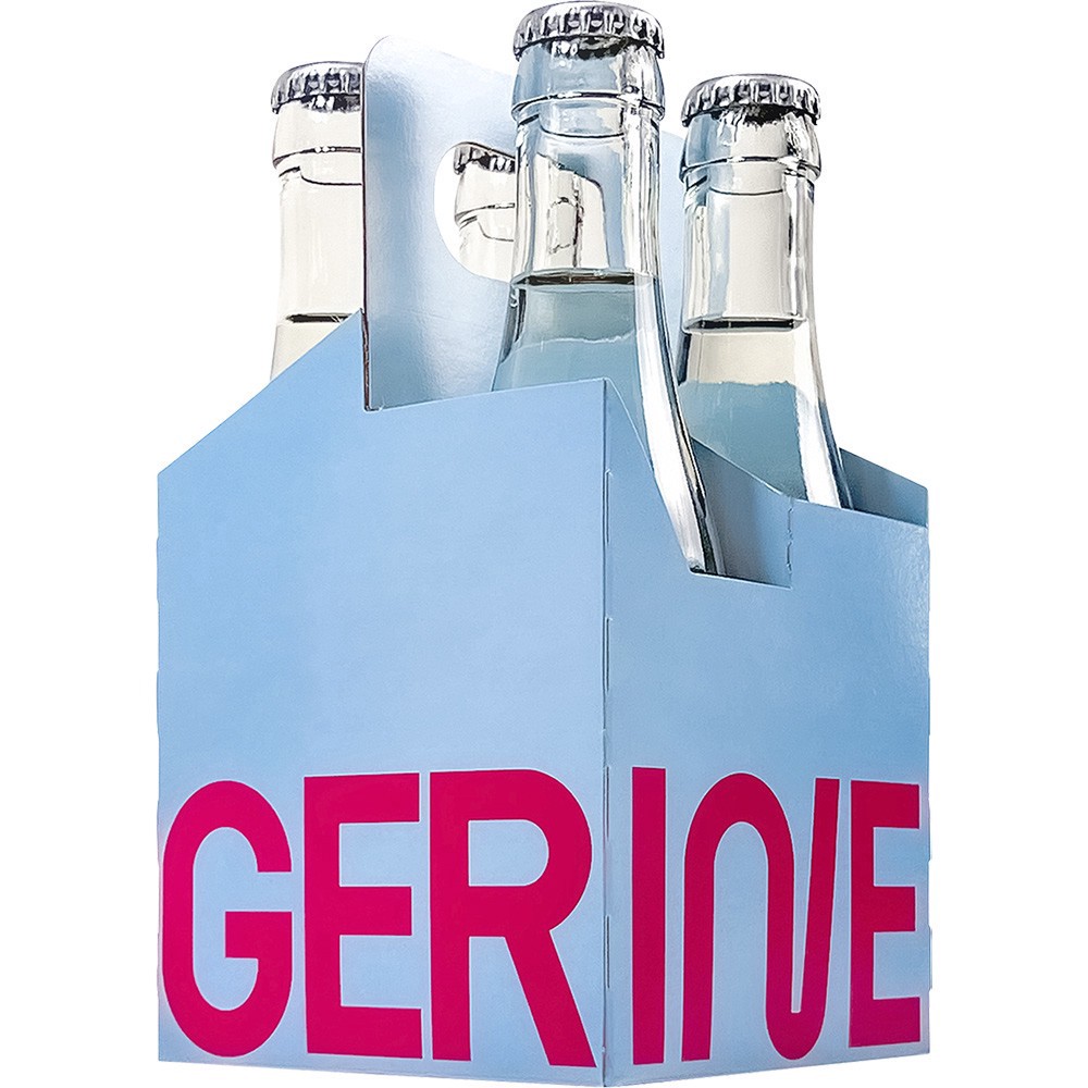 slide 1 of 1, Gerine Mango Peach, 4 ct; 187 ml