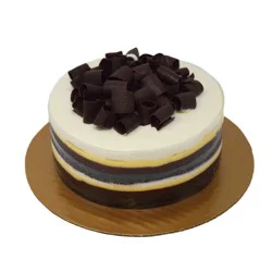 H-E-B Bakery Chocolate Fudge Custard Cake