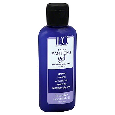 slide 1 of 1, EO Lavender Essential Oil Hand Sanitizing Gel, 2 fl oz