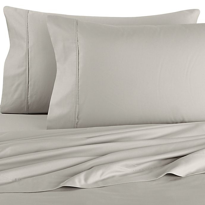 slide 1 of 1, Brookstone BioSense 500-Thread-Count King Sheet Set - Sage, 1 ct