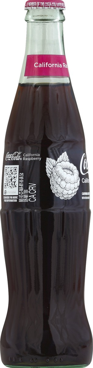 slide 3 of 4, Coca-Cola California Raspberry Soda Soft Drink, 12 fl oz, 12 fl oz