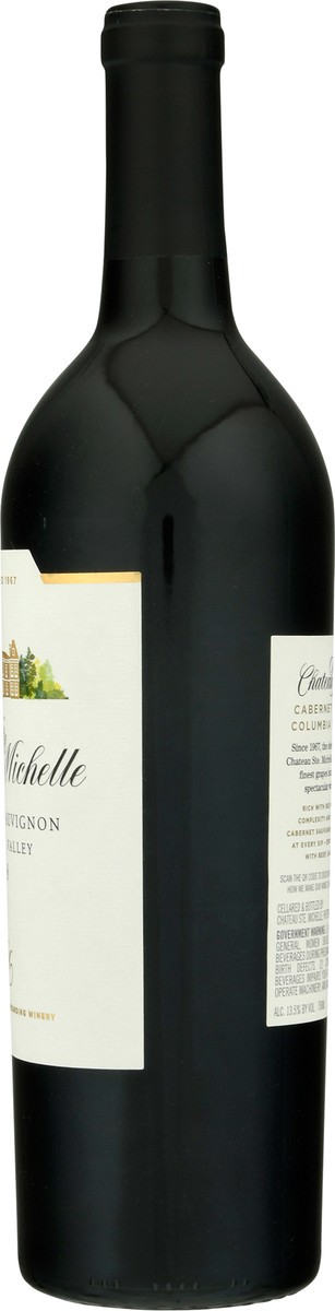 slide 8 of 9, Chateau Ste. Michelle Columbia Valley Cabernet Sauvignon, Red Wine, 750 mL Bottle, 750 ml