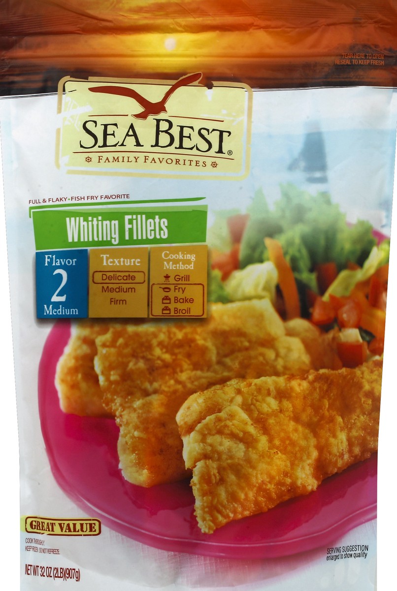 slide 2 of 2, Sea Best Whiting Fillets 32 oz, 32 oz