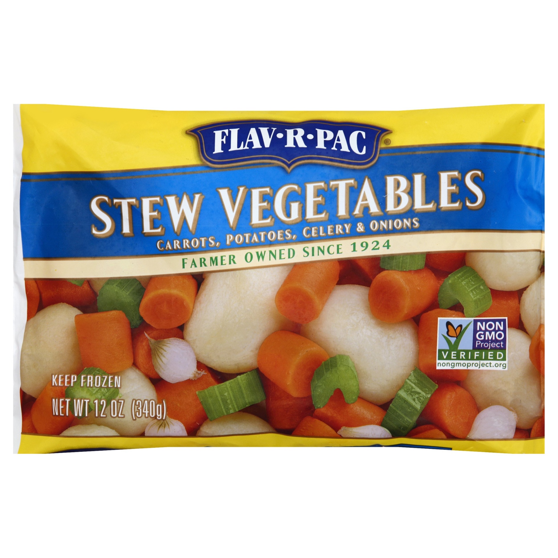 slide 1 of 6, Flav-R-Pac Flavrpac Stew Vegetables - .75 LB, 12 oz