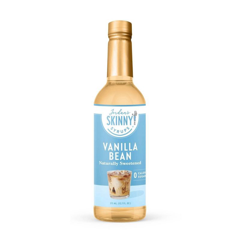 slide 1 of 1, Jordan's Skinny Mixes Vanilla Bean Syrup 12.7 fl oz, 12.7 fl oz