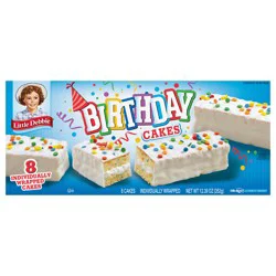Little Debbie Snack Cakes, Little Debbie Family Pack Birthday Cakes