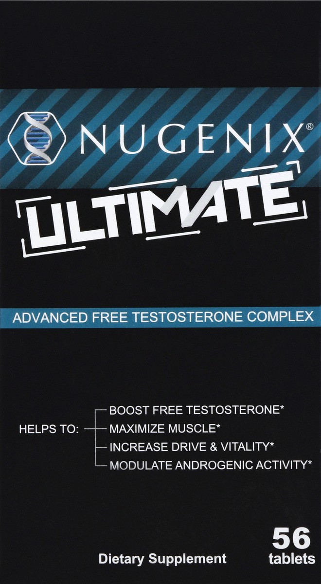 slide 1 of 10, Nugenix Ultimate Advanced Tablets Free Testosterone Booster 56 ea, 56 ct