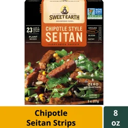 SWEET EARTH Chipotle Seitan Strips S 8oz Box